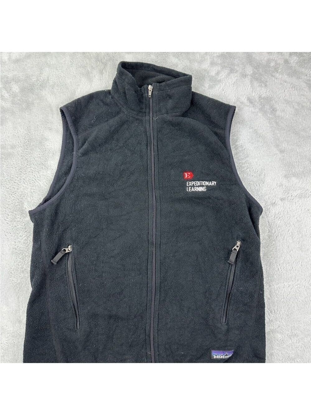 Patagonia Men's Size Medium Synchilla Black Vest Jacket Style Number 11408